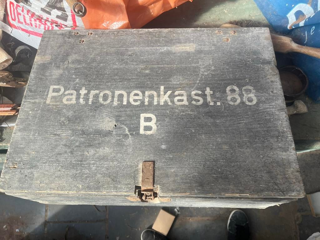 WW2 Luftwaffe munitiekist .88, Verzamelen, Ophalen
