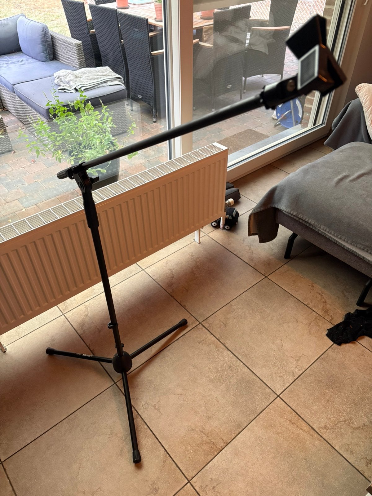 Microfoonstandaard, Muziek en Instrumenten, Standaarden, Ophalen of Verzenden, Zo goed als nieuw, Muziekstandaard, Microfoon