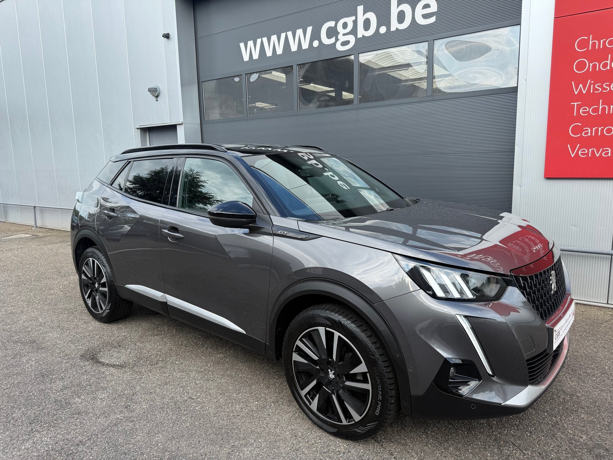 Peugeot 2008 12i 130 GT PACK EAT8 TOP CONDITIE AUTOMAAT, Argent ou Gris, Achat, Alcantara, 131 ch