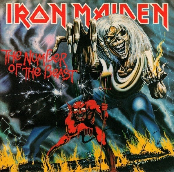 Iron Maiden – The Number Of The Beast, CD & DVD, Heavy metal, Enlèvement ou Envoi, Utilisé, Pochette photo