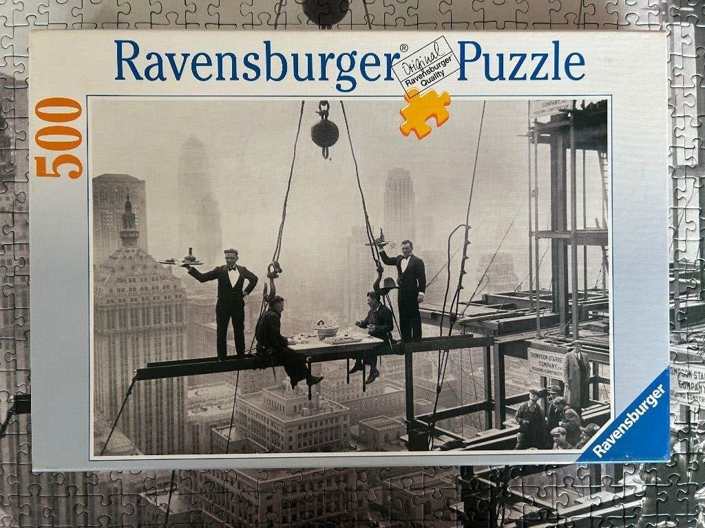 Puzzel Ravensburger 500 pc, Hobby en Vrije tijd, Ophalen of Verzenden, 500 t/m 1500 stukjes, Gebruikt, Legpuzzel
