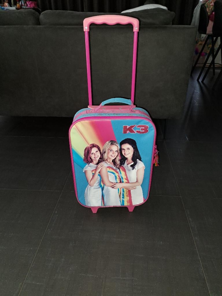 Reistrolley K3, Handtassen en Accessoires, Ophalen, Gebruikt, Minder dan 40 cm, Wieltjes