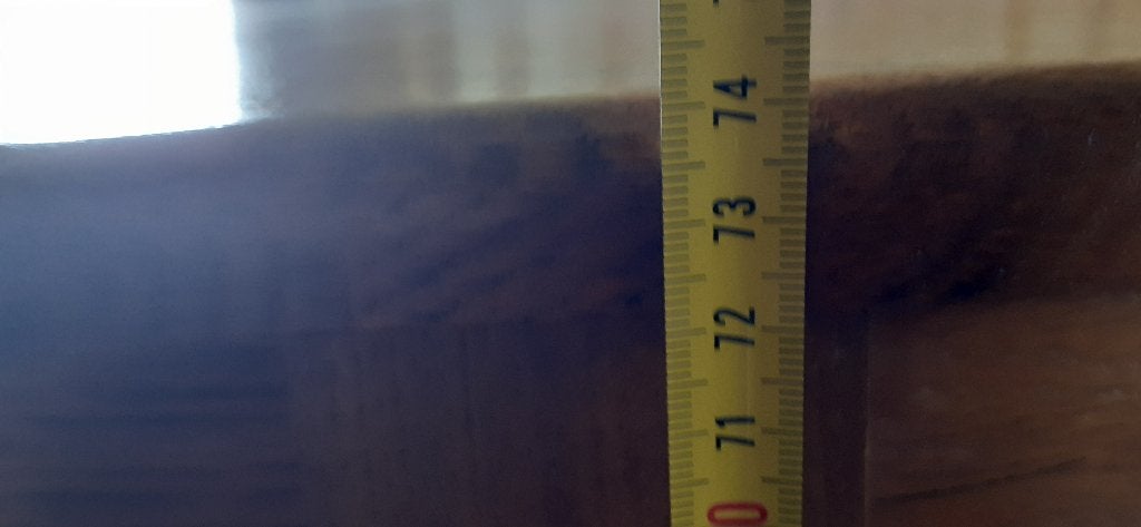 eiken ovalen eettafel, Huis en Inrichting, Ophalen, Gebruikt, Eikenhout, 50 tot 100 cm