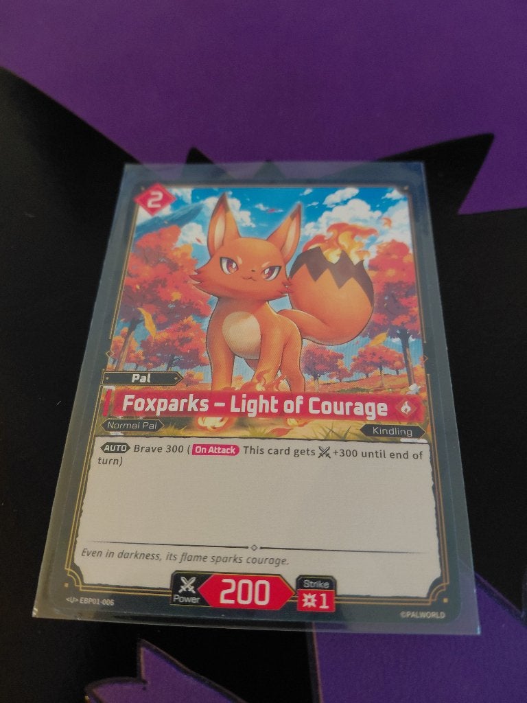 Palworld: Foxparks – <U> EBP01-006 (PRISTINE), Enlèvement ou Envoi, Neuf, Carte(s) à jouer
