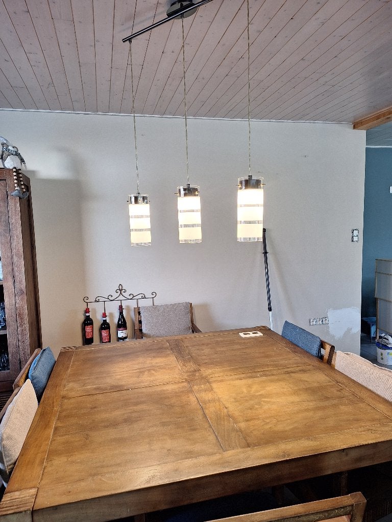 Suspension salle a manger, Maison & Meubles, Moins de 50 cm, Verre, Enlèvement, Utilisé