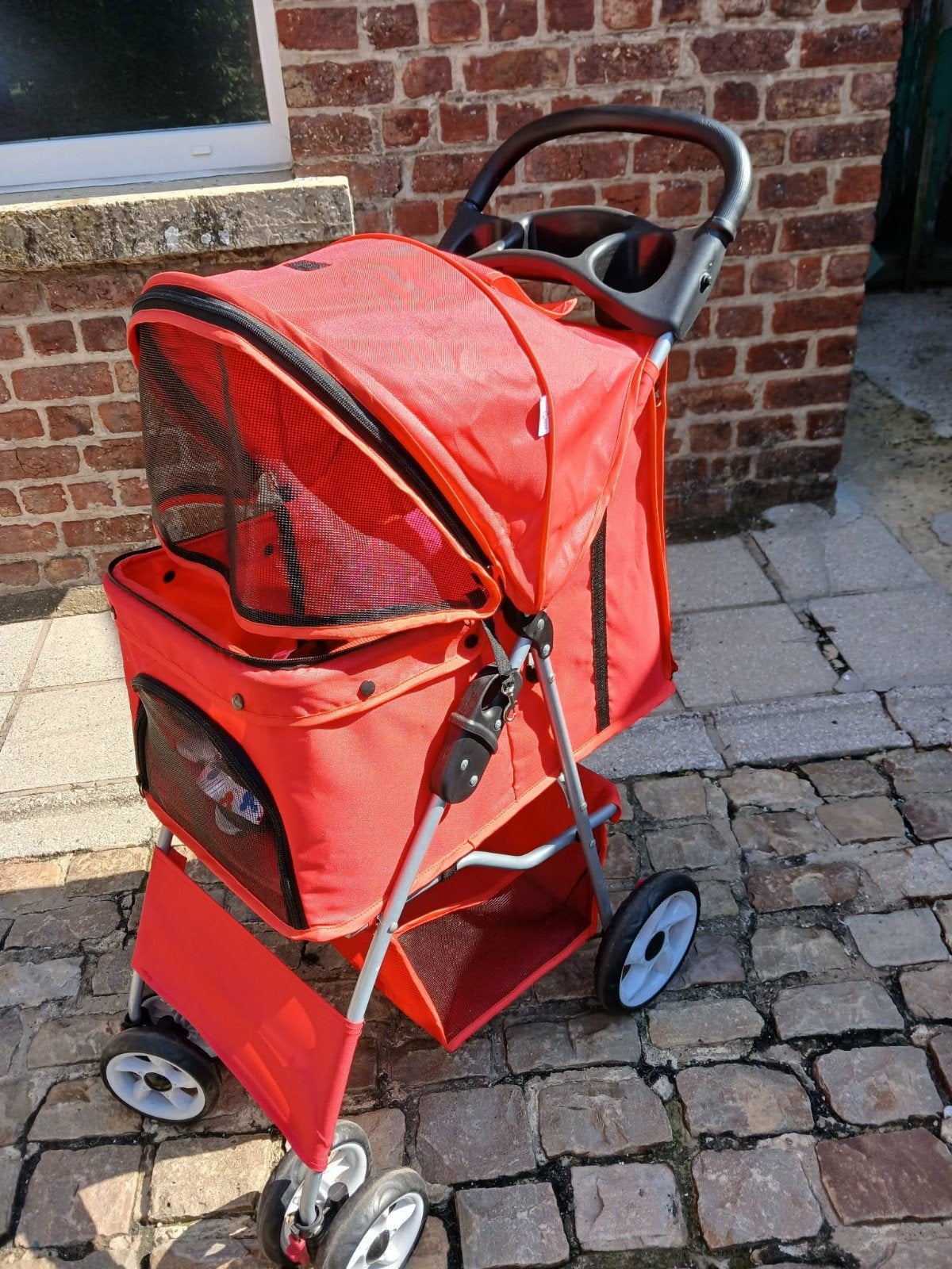 Poussette pour animaux, Enlèvement
