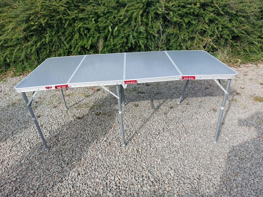 Kampeer tafel, Ophalen