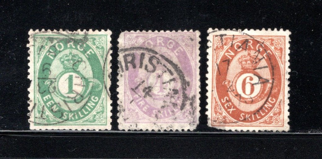 NOORWEGEN Lot 1871 gestempeld, Postzegels en Munten, Verzenden, Noorwegen, Gestempeld