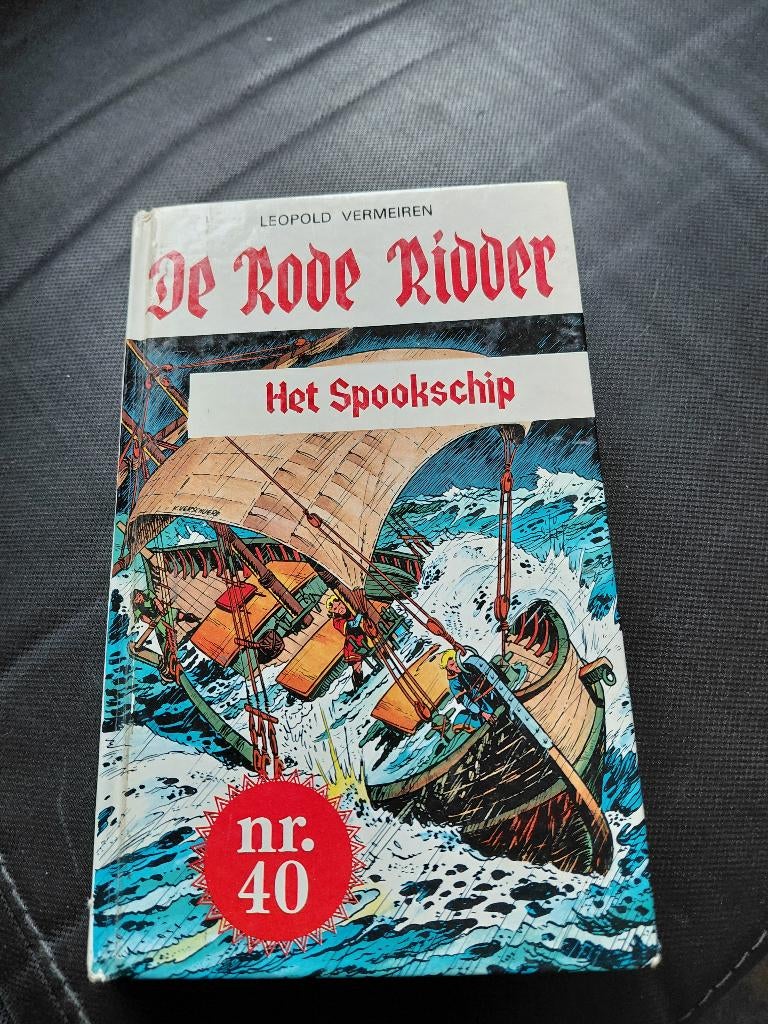 De Rode Ridder: Het spookschip, Ophalen, Leopold Vermeiren., Zo goed als nieuw, Fictie