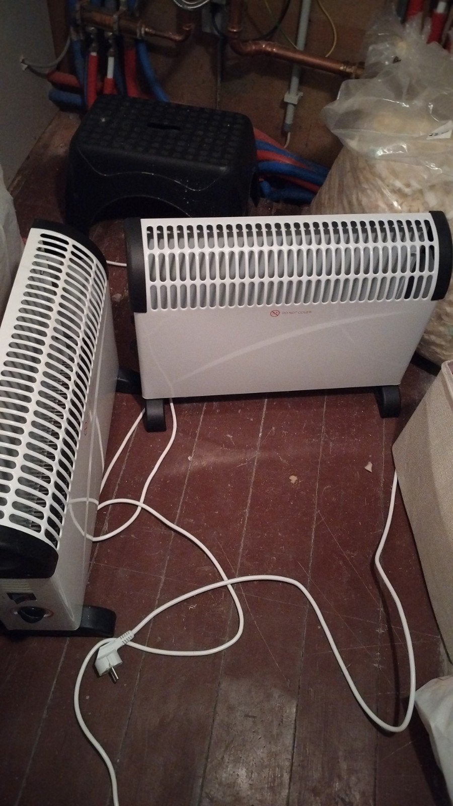 elektrische verwarming (2 stuks), Doe-het-zelf en Bouw, Verwarming en Radiatoren, Ophalen
