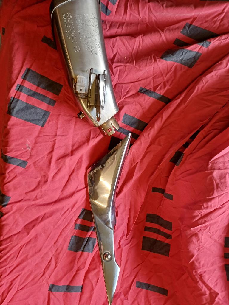 suzuki gsx uitlaat origineel, Motoren, Ophalen, Gebruikt