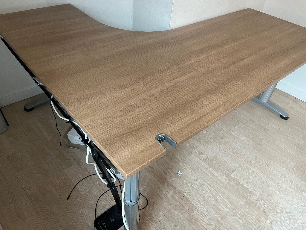Joli grand bureau, Maison & Meubles, Bois, 160 cm, Moderne, Enlèvement