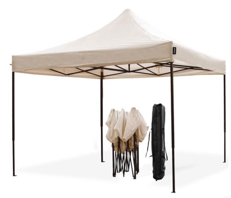 Easy-up partytent 3x3m met harmonica uitklap constructie, Tuin en Terras, Ophalen, Partytent