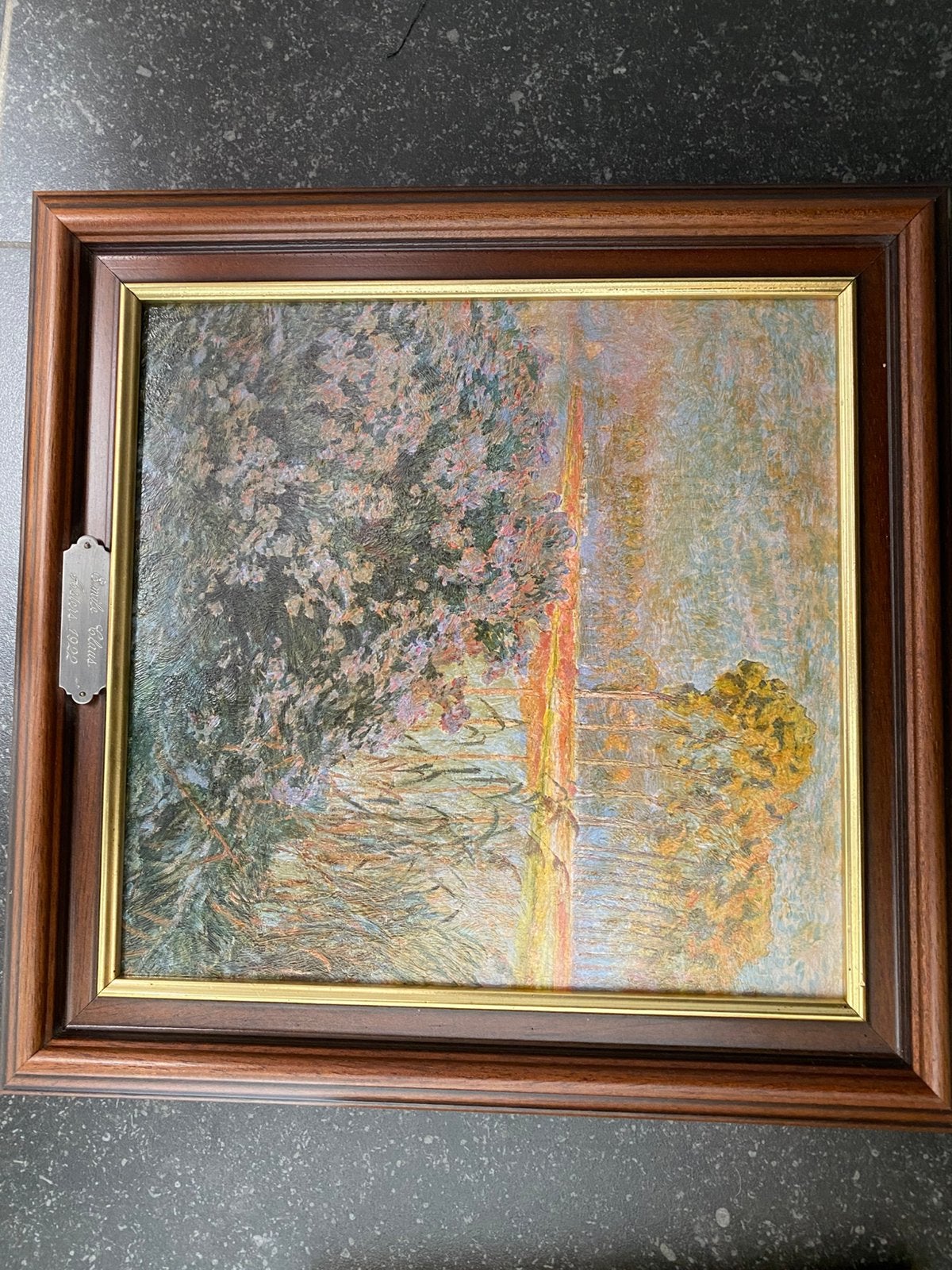 Schilderij- reproduktie E Claus, Antiek en Kunst, Ophalen