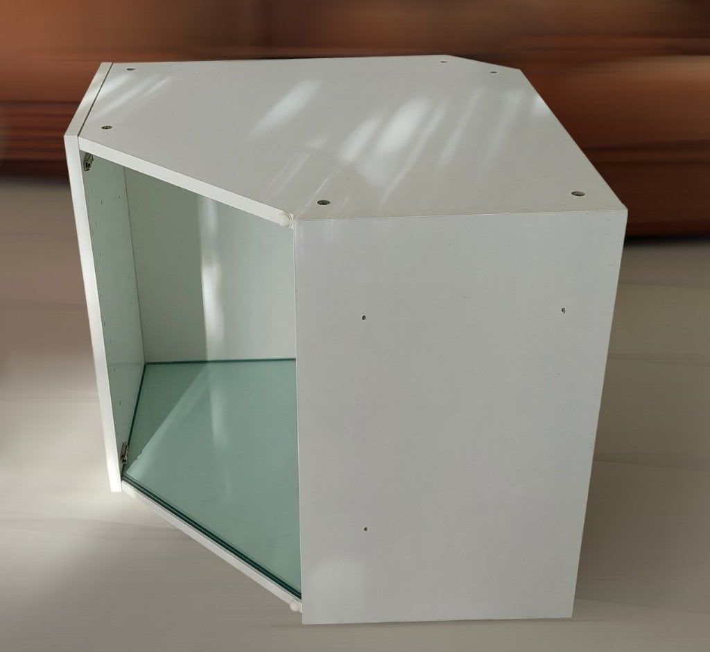 Meuble IKEA METOD  Étagères en verre UTRUSTA + Porte vitrée, Maison & Meubles, Neuf, 25 à 50 cm, Moins de 100 cm, Enlèvement