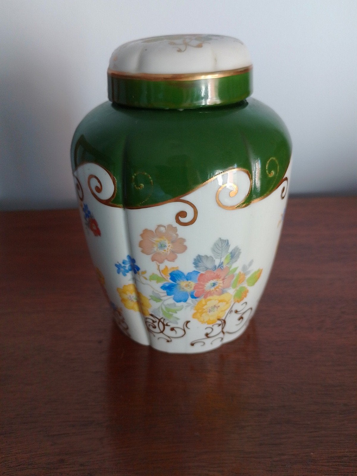 Gemberpot, Couleuvre(FR), modele depose, gemerkt, Antiek en Kunst, Antiek | Porselein, Ophalen of Verzenden