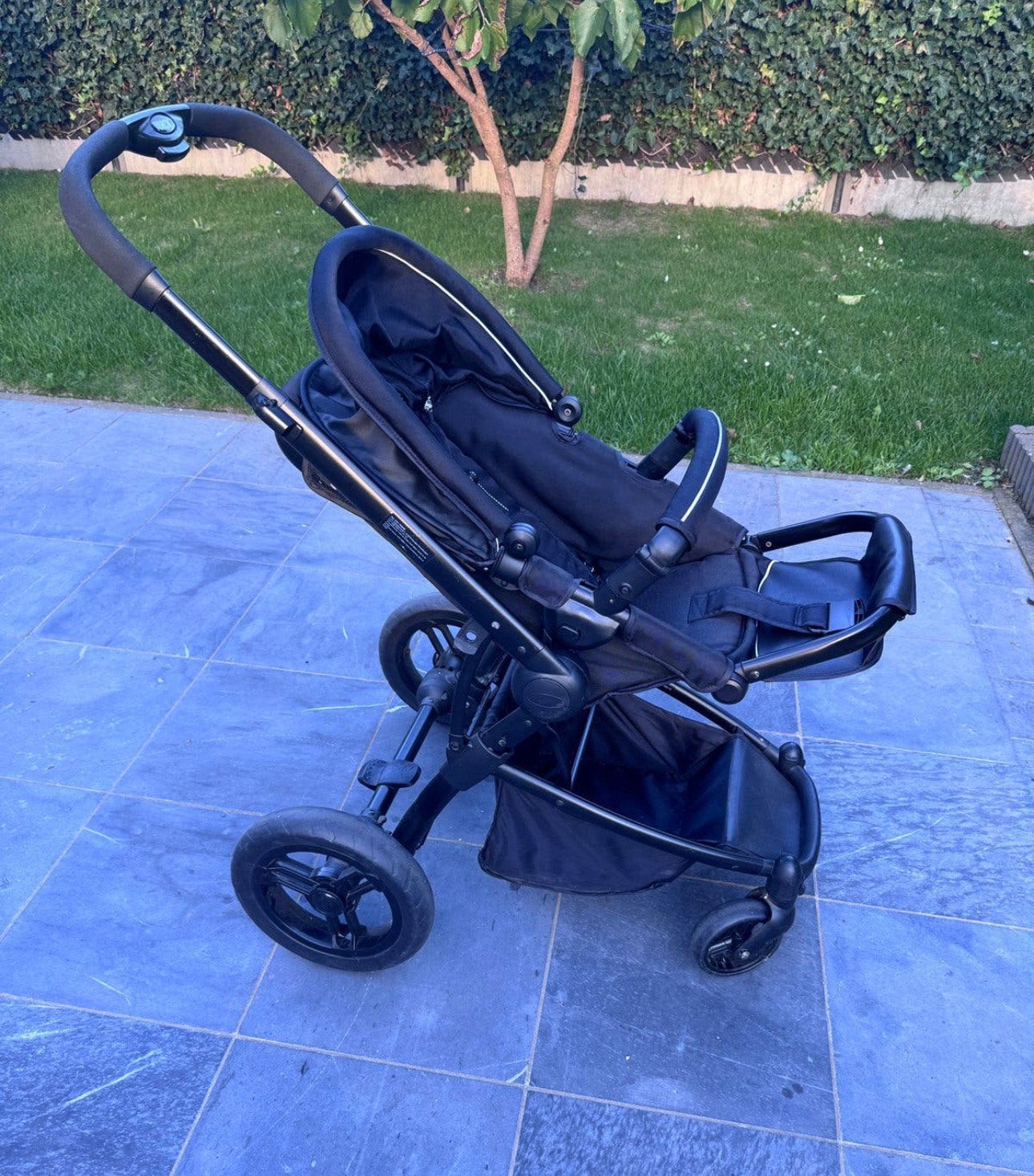 Kinderwagen, Ophalen, Gebruikt, Zonnekap