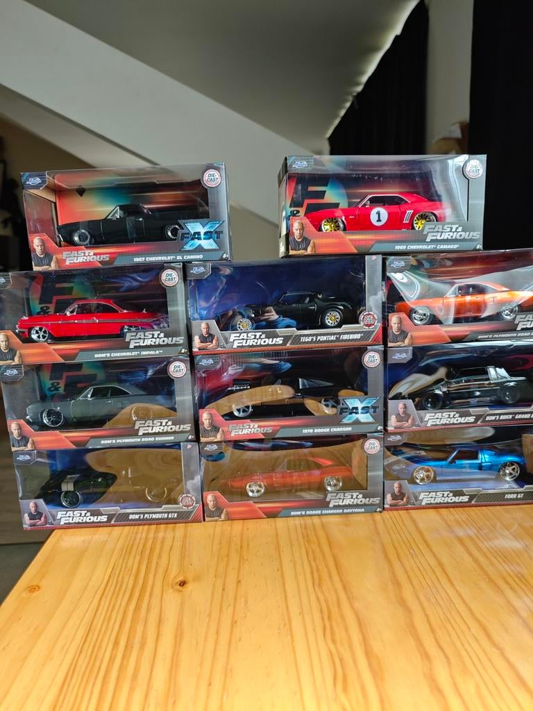 Fast and furious échelle 1/24, Enlèvement, Voiture