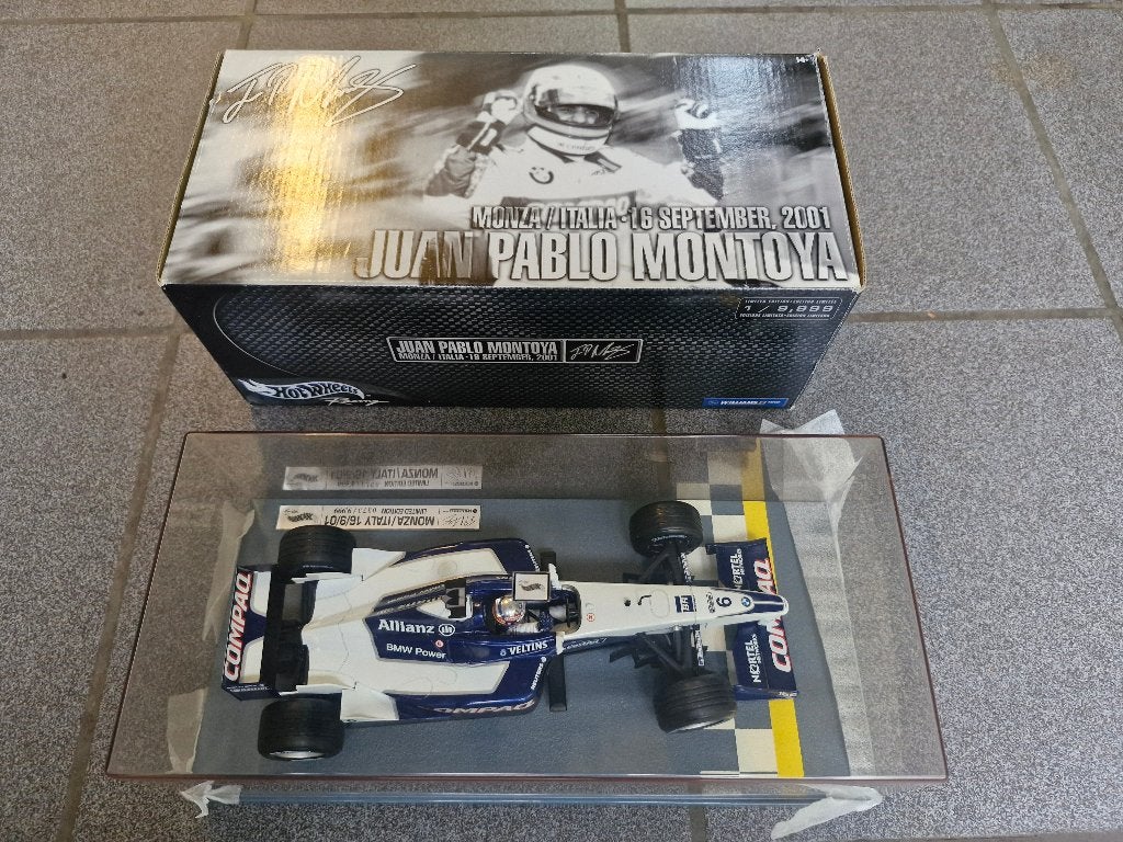 BMW Williams F1 Montoya 1/18, Hobby en Vrije tijd, Modelauto's | 1:18, Ophalen of Verzenden, Nieuw, Auto, Hot Wheels
