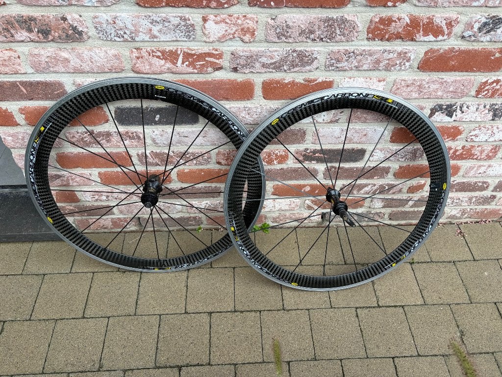 Koersfietswielen, Fietsen en Brommers, Gebruikt, Carbon, Ophalen, Overige merken