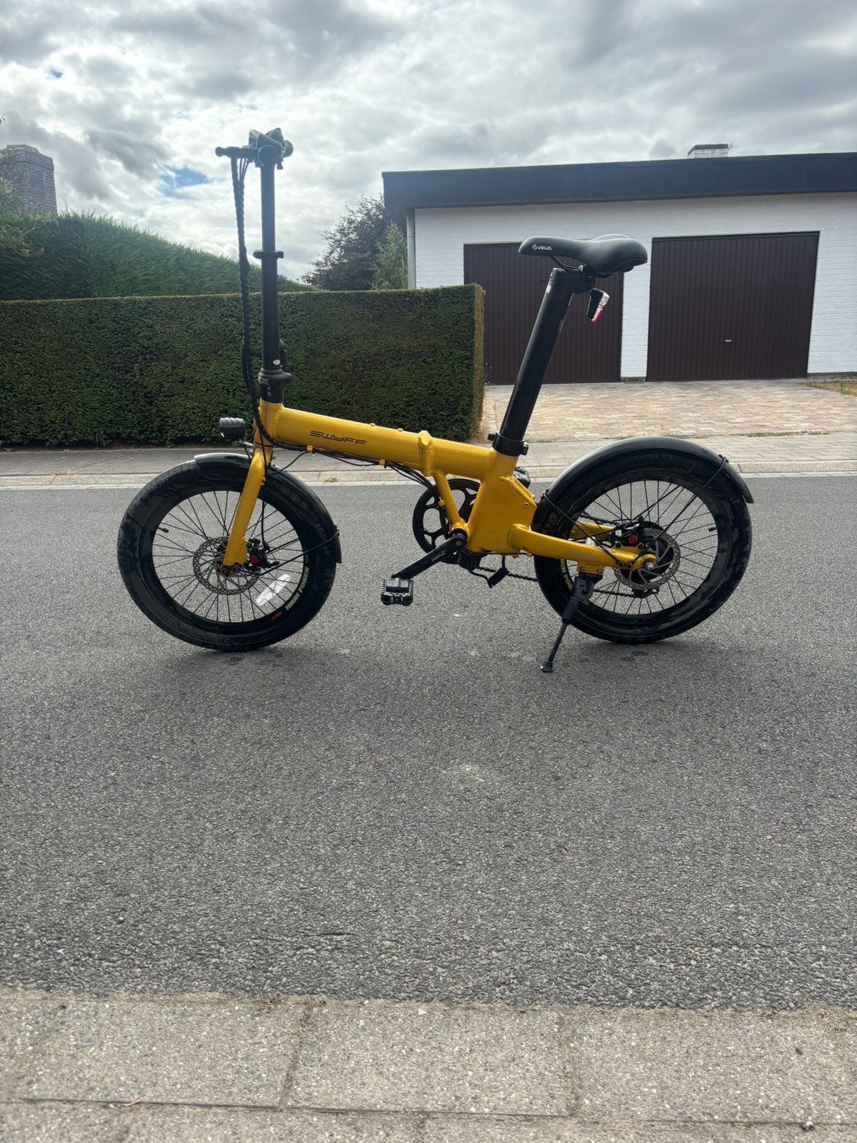 Swyff elektrische plooifiets, Fietsen en Brommers, Elektrische fietsen, Ophalen, Zo goed als nieuw