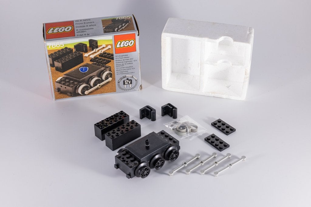 Moteur LEGO 7865 12V - complet + boîte, Enfants & Bébés, Jouets | Duplo & Lego, Utilisé, Lego, Autres types, Complet, Boîte incluse