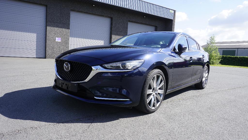 Mazda 6 SKYCRUISE Automaat 73.208Km Full Opties-Als Nieuw, Autos, Mazda, Cuir, Achat, 139 g/km, Entreprise
