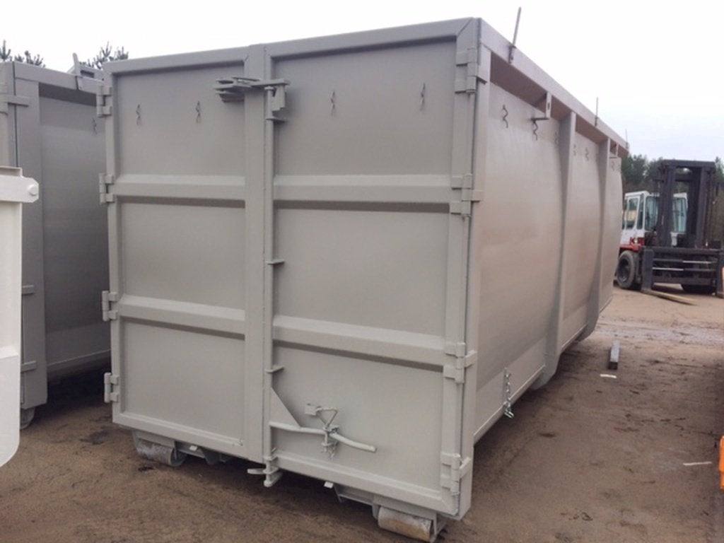 Gemakbak gezette containers met 1 spant