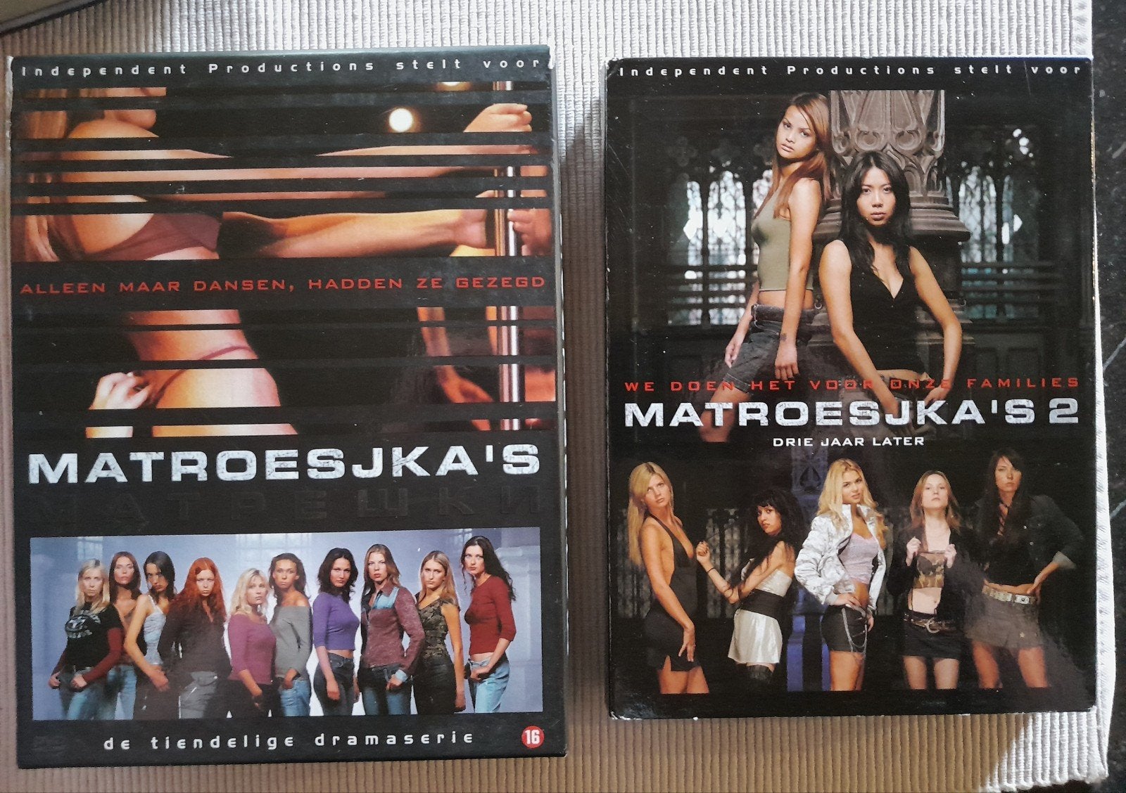 Matroesjka's reeks 1 en 2, Cd's en Dvd's, Vanaf 16 jaar, Boxset, Ophalen of Verzenden, Zo goed als nieuw
