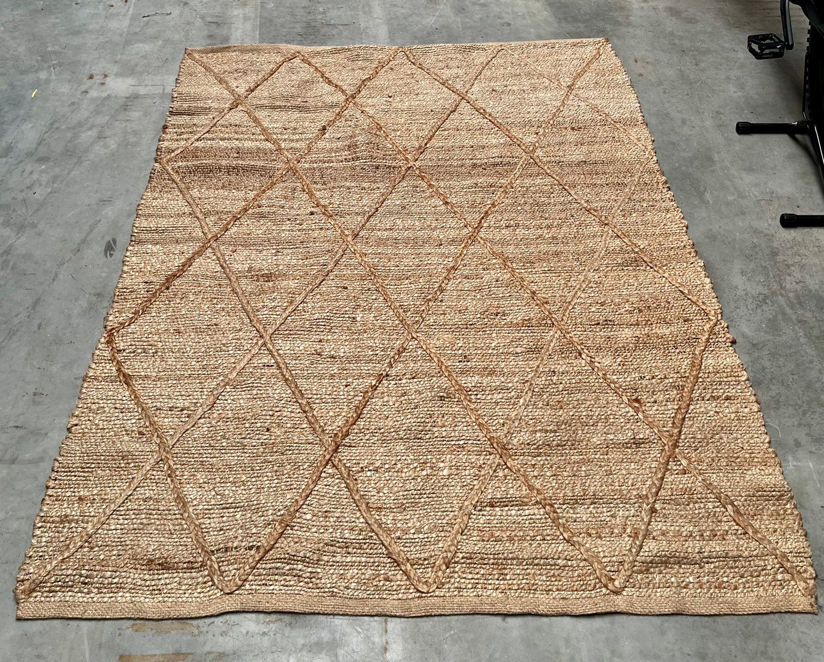 Vloerkleed kleed mat tapijt jute, Huis en Inrichting, Stoffering | Tapijten en Vloerkleden, Ophalen of Verzenden, Zo goed als nieuw