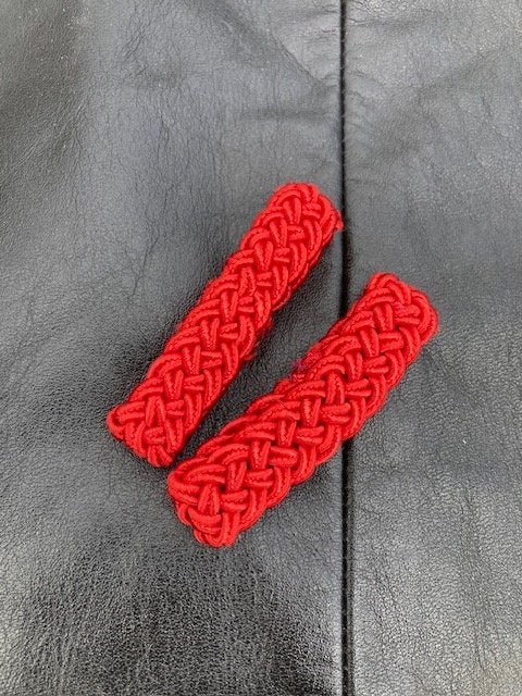lintjes rood (2de jaars) K/Ooffr Rijkswacht, Verzamelen, Ophalen of Verzenden, Rijkswacht, Embleem of Badge