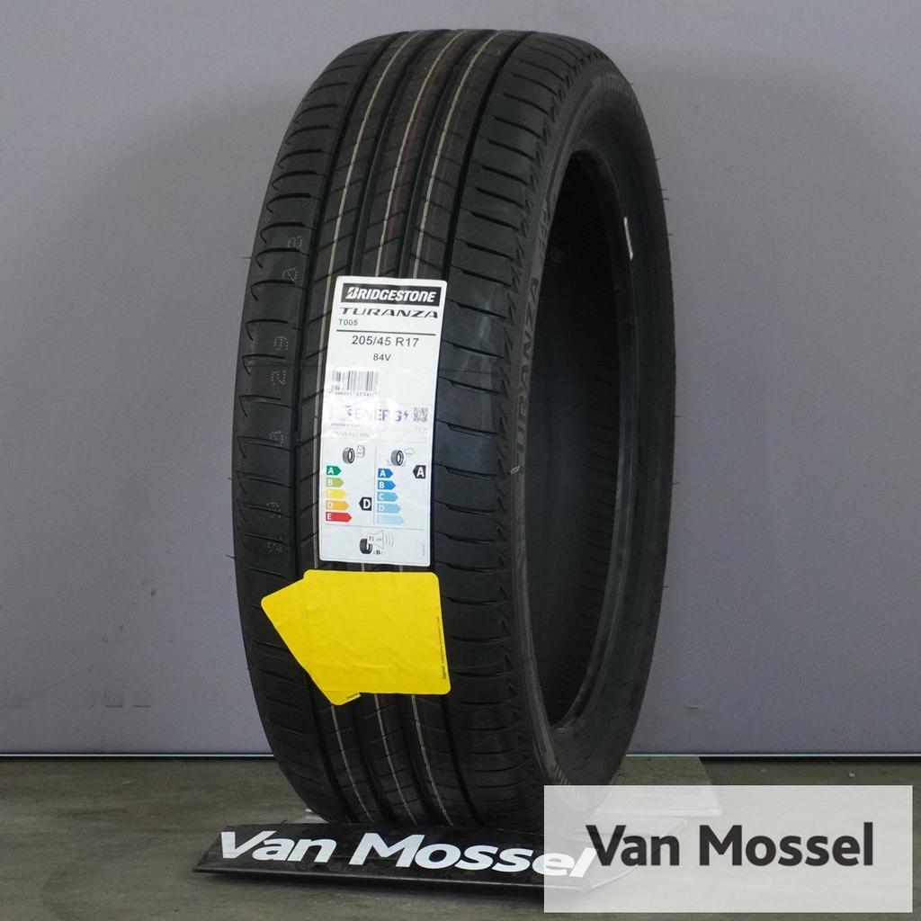 Bridgestone Turanza T005 Zomerband 205/45/R17, Auto-onderdelen, Banden en Velgen, -, -, Nieuw, 17 inch