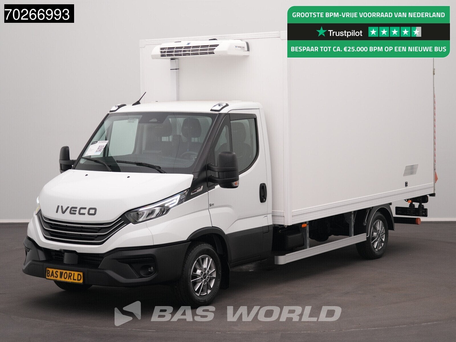 Iveco Daily 35S18 BPM VRIJ! 3.0L Laadklep Koelwagen Vriezer, Neuf, Achat, Euro 6, Entreprise