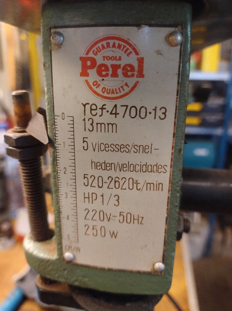 kolomboormachine, Ophalen, Gebruikt, Variabele snelheid, Minder dan 400 watt