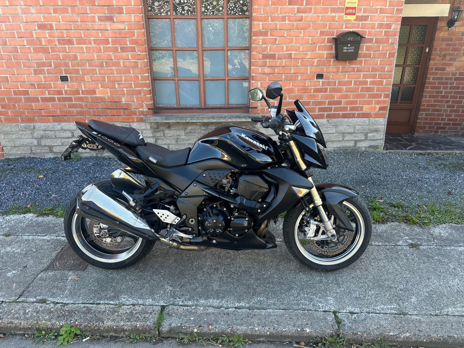 Kawazaki Z1000 2008, Particulier