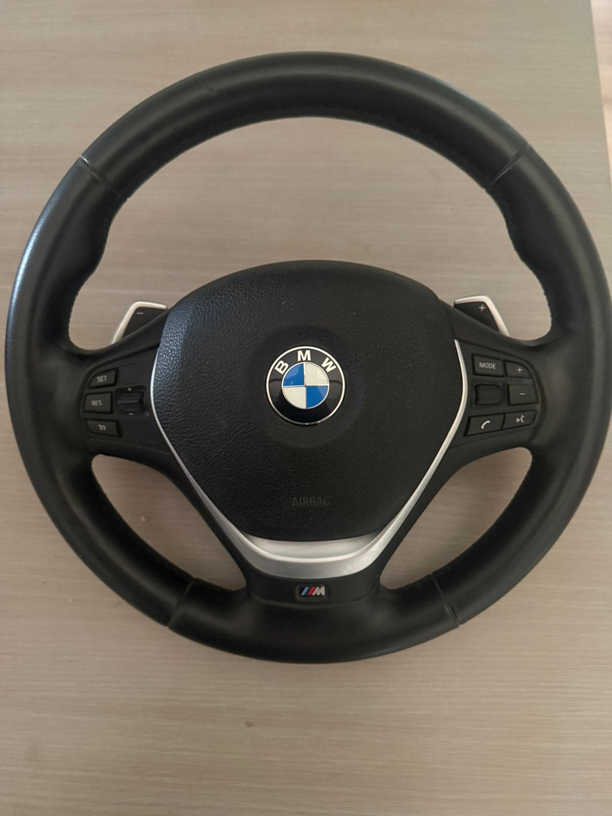 BMW Steering Wheel F30 with Paddle Shifters & M-badge, Ophalen of Verzenden, BMW