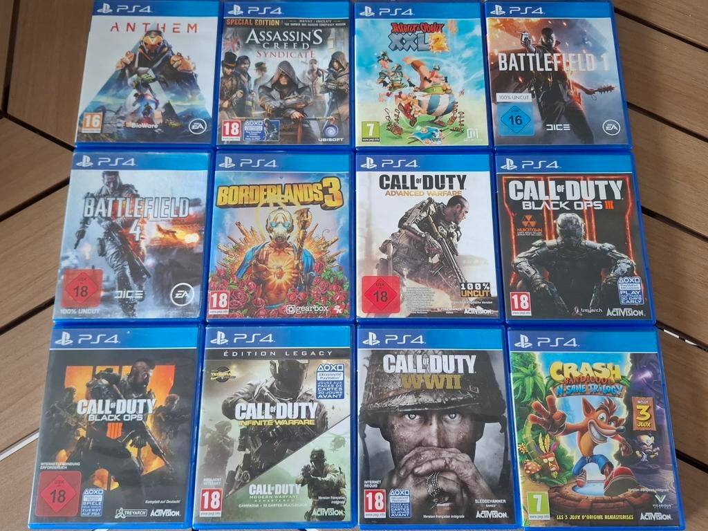 Verzameling PS4 en 1 PS5-game - Per stuk te koop, Games en Spelcomputers, Ophalen, Sport