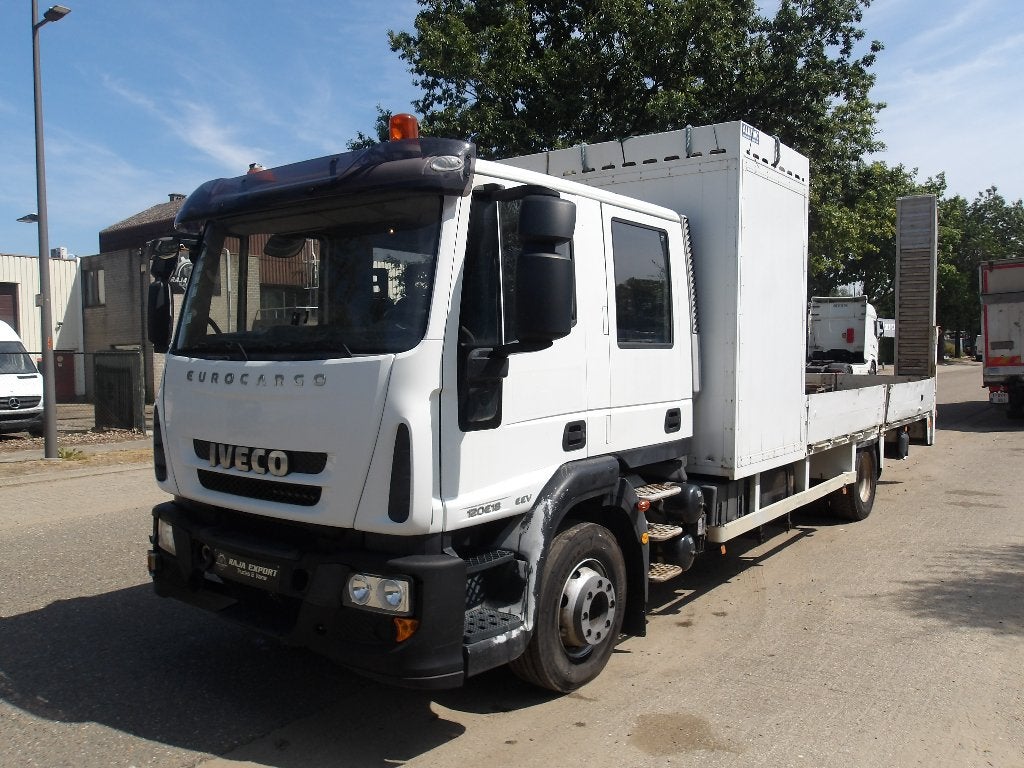 Iveco Eurocargo 120E18 Open Laadbak*Ad Bleu*Euro5*, Euro 5, Achat, Entreprise, Noir