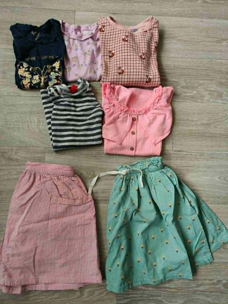 Pakket meisjeskledij 7pcs 134, Kinderen en Baby's, Ophalen of Verzenden, Gebruikt, Maat 134