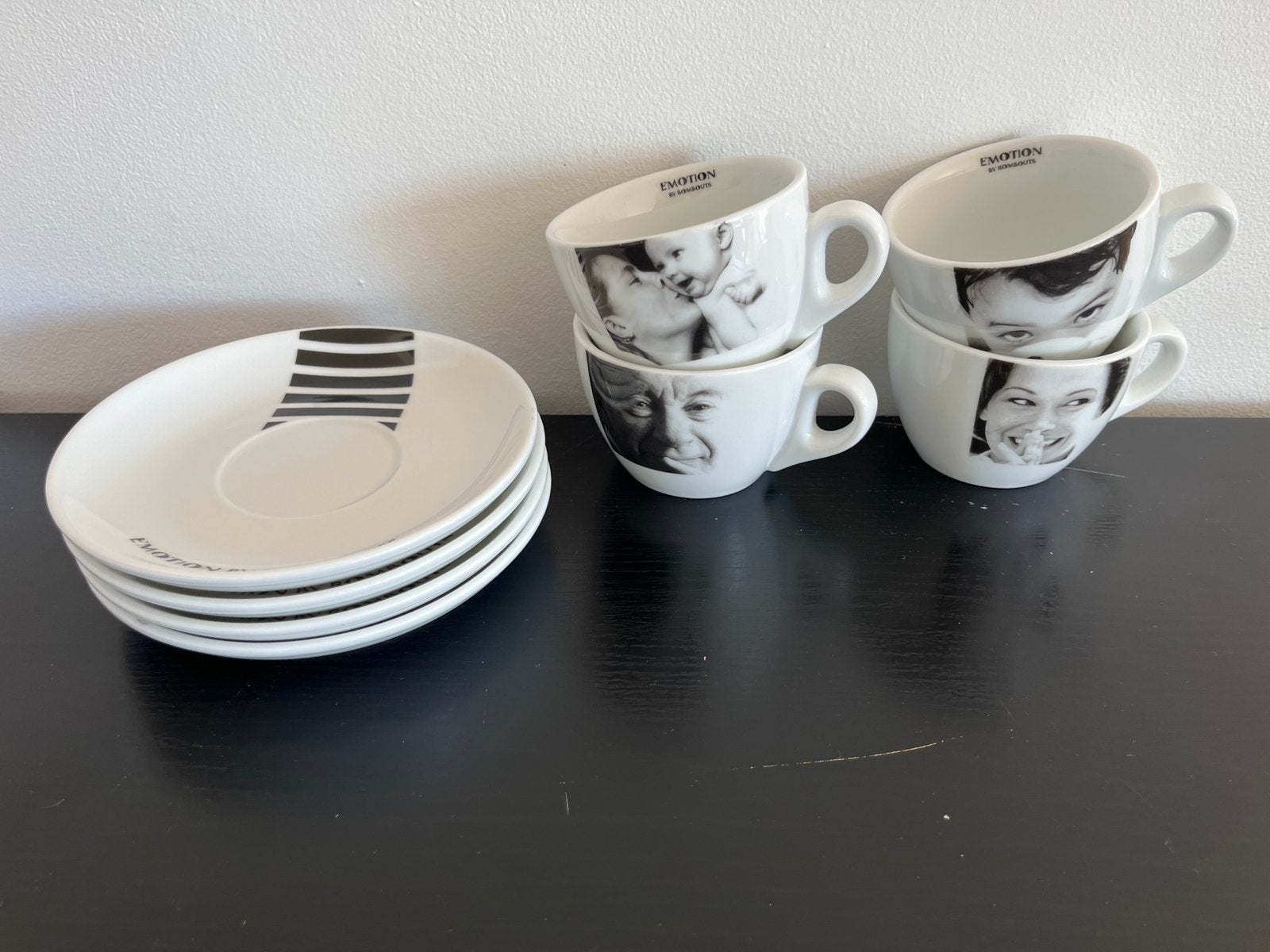 Koffietassen Rombouts, Ophalen of Verzenden, Zo goed als nieuw