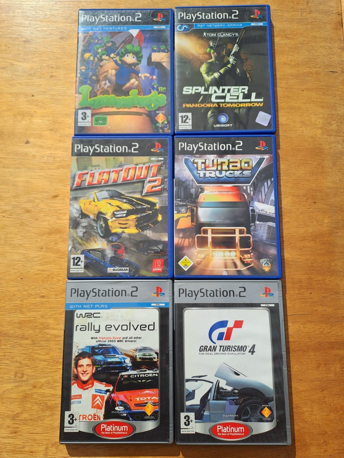 Gran Turismo 4, PS2 en 5 anderen, Consoles de jeu & Jeux vidéo, Enlèvement, Course et Pilotage, À partir de 3 ans