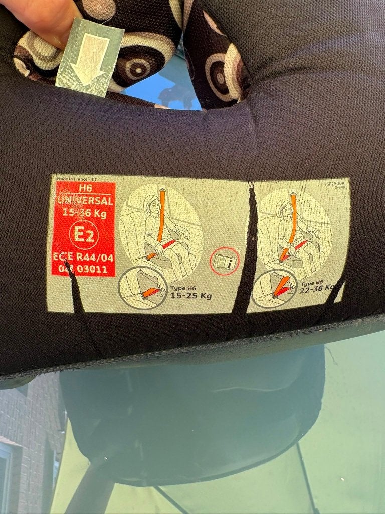 Zitverhoger auto zonder rugleuning, 15-36 kg, ECE R44/04, Kinderen en Baby's, Autostoeltjes, 15 t/m 36 kg, Ophalen, Overige merken
