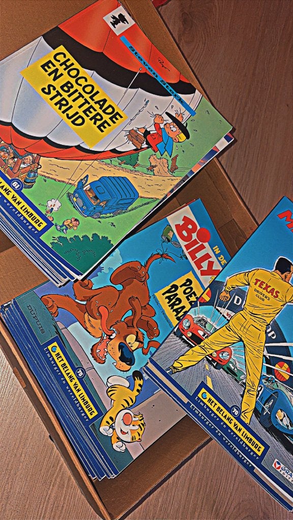 100 Belgisch strips, Gelezen, Complete serie of reeks, Europa, Ophalen of Verzenden