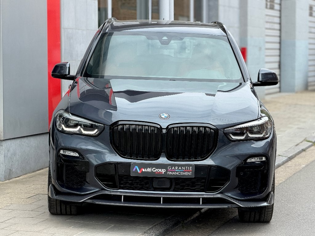 BMW X5 M50d 400cv Pack M/Utilitaire/GARANTIE 1an/43.719€HTVA, Cuir, Argent ou Gris, Achat, Entreprise