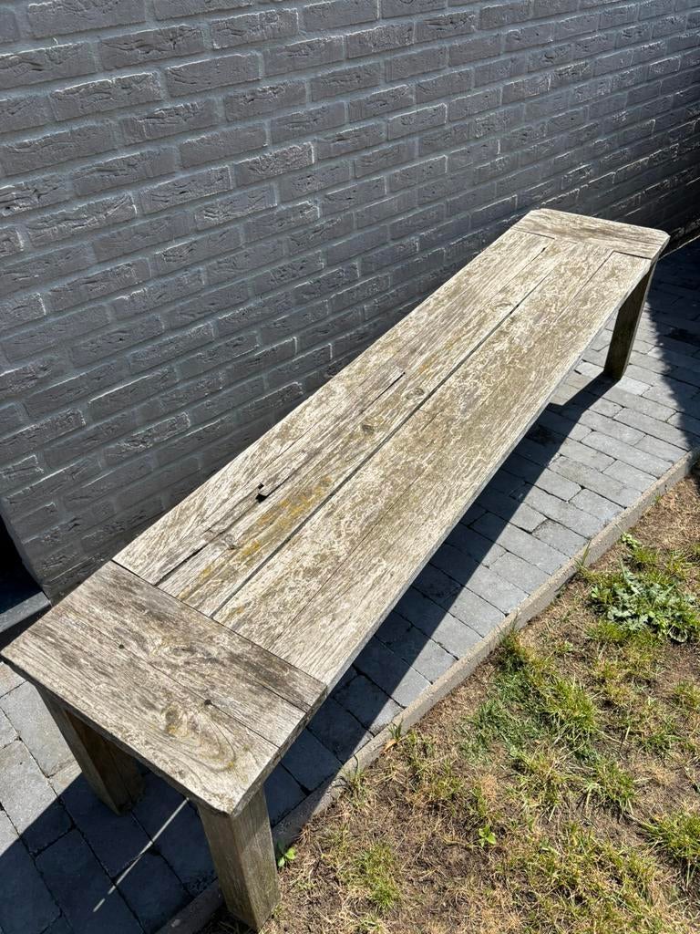 Gratis tuinbank, Tuin en Terras, Ophalen, Gebruikt