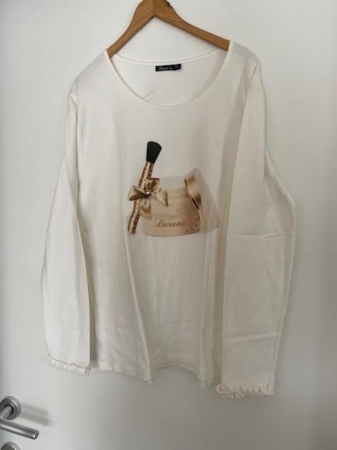 2 chemises à manches longues « Ducati » - blanc et bleu, Vêtements | Femmes, T-shirts, Comme neuf, Taille 42/44 (L), Blanc, Manches longues