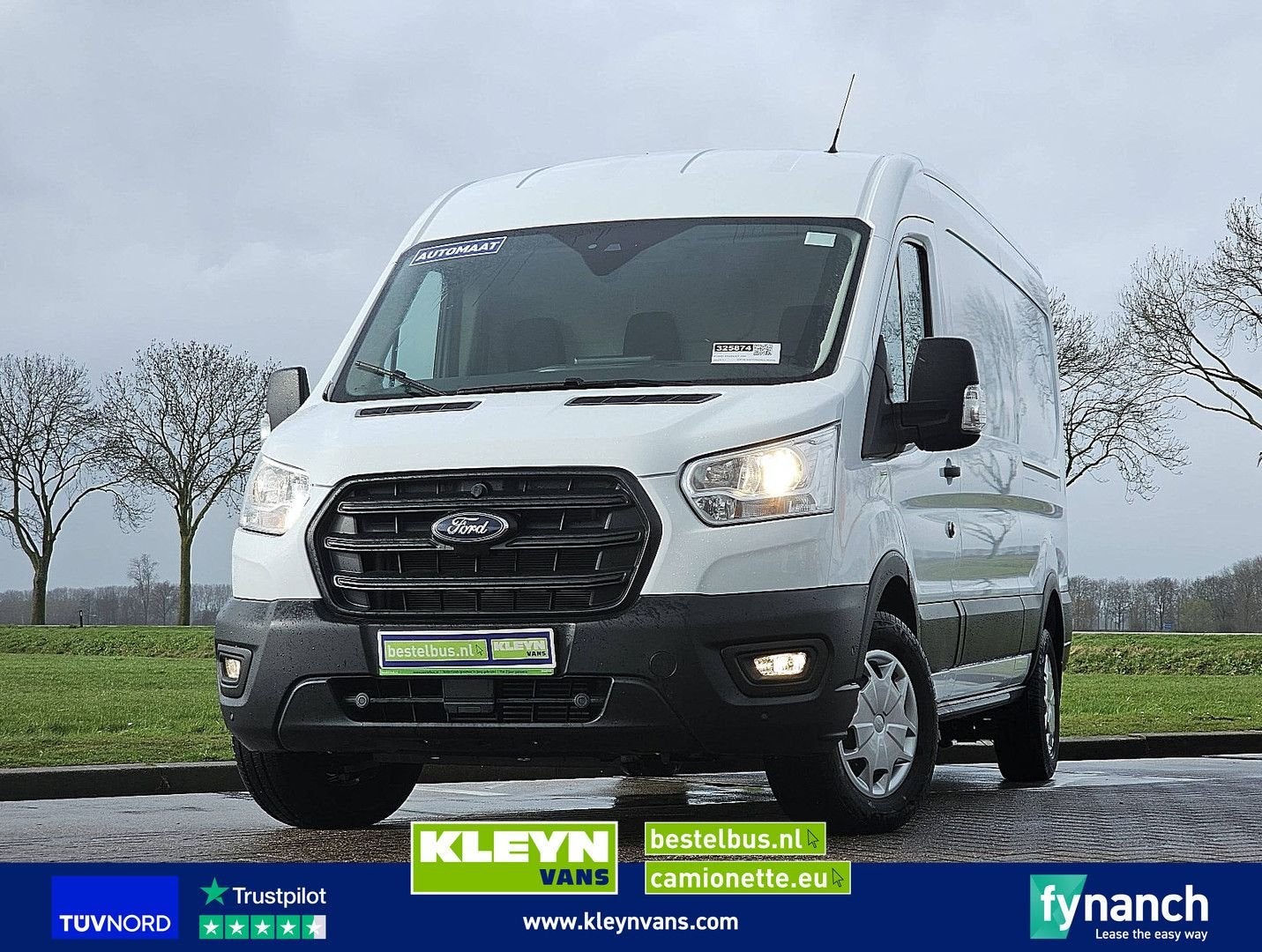 Ford TRANSIT 350 ac automaat EURO6, Automaat, Wit, Bedrijf, Diesel