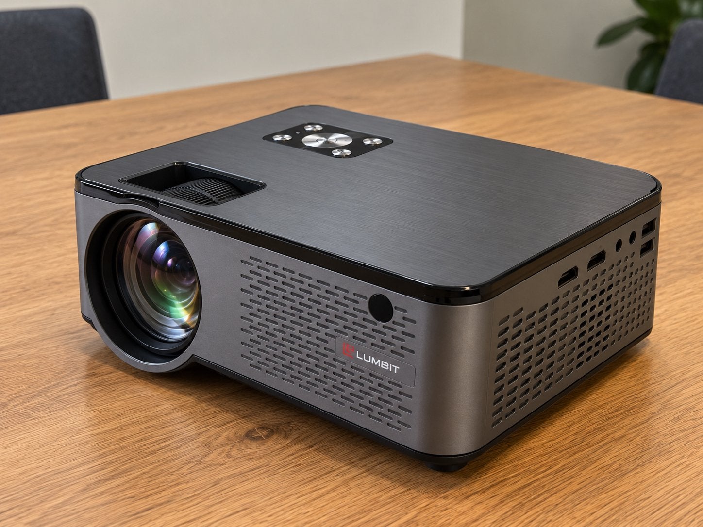 Lumbit Mini Beamer – Full HD – Wifi Projector, Audio, Tv en Foto, Ophalen of Verzenden, Zo goed als nieuw