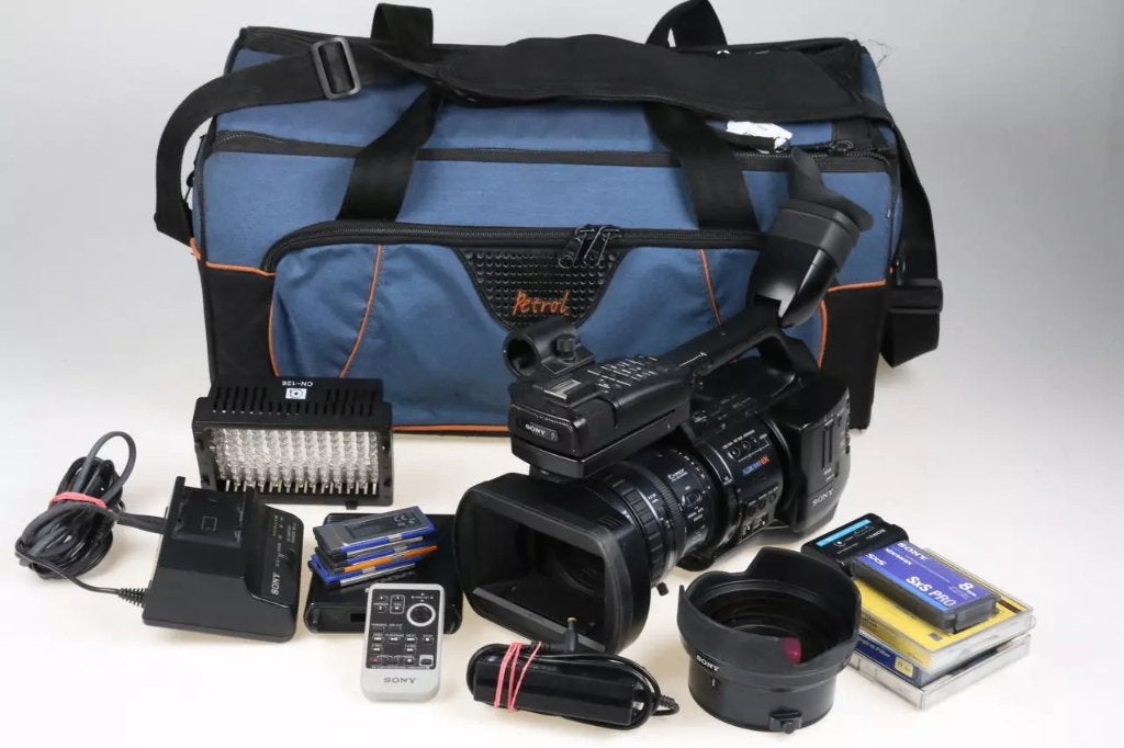 Camcorder Sony PMW ex1 XDCAM EX Full HD met toebehoren, Audio, Tv en Foto, Ophalen, Full HD, Gebruikt, 8 tot 20x