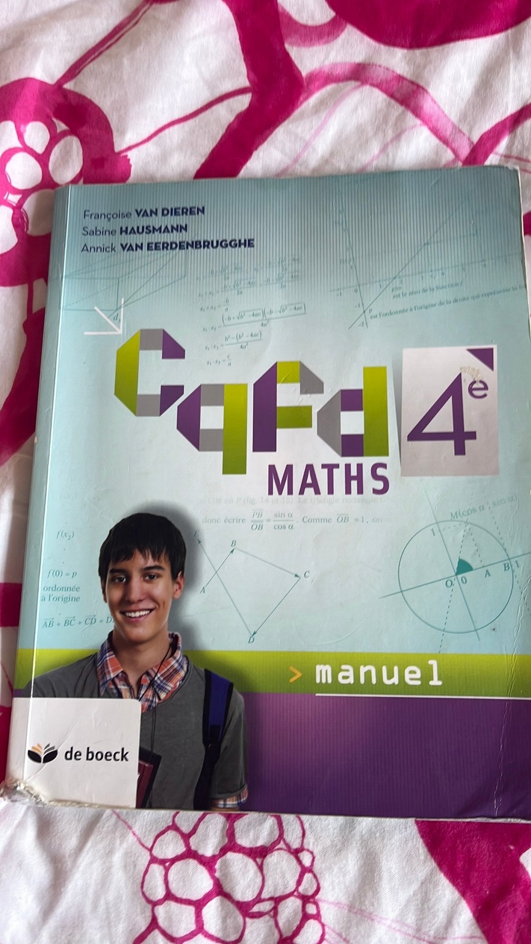 Cqfd maths 4e, Ophalen, Gelezen, ASO, Wiskunde A